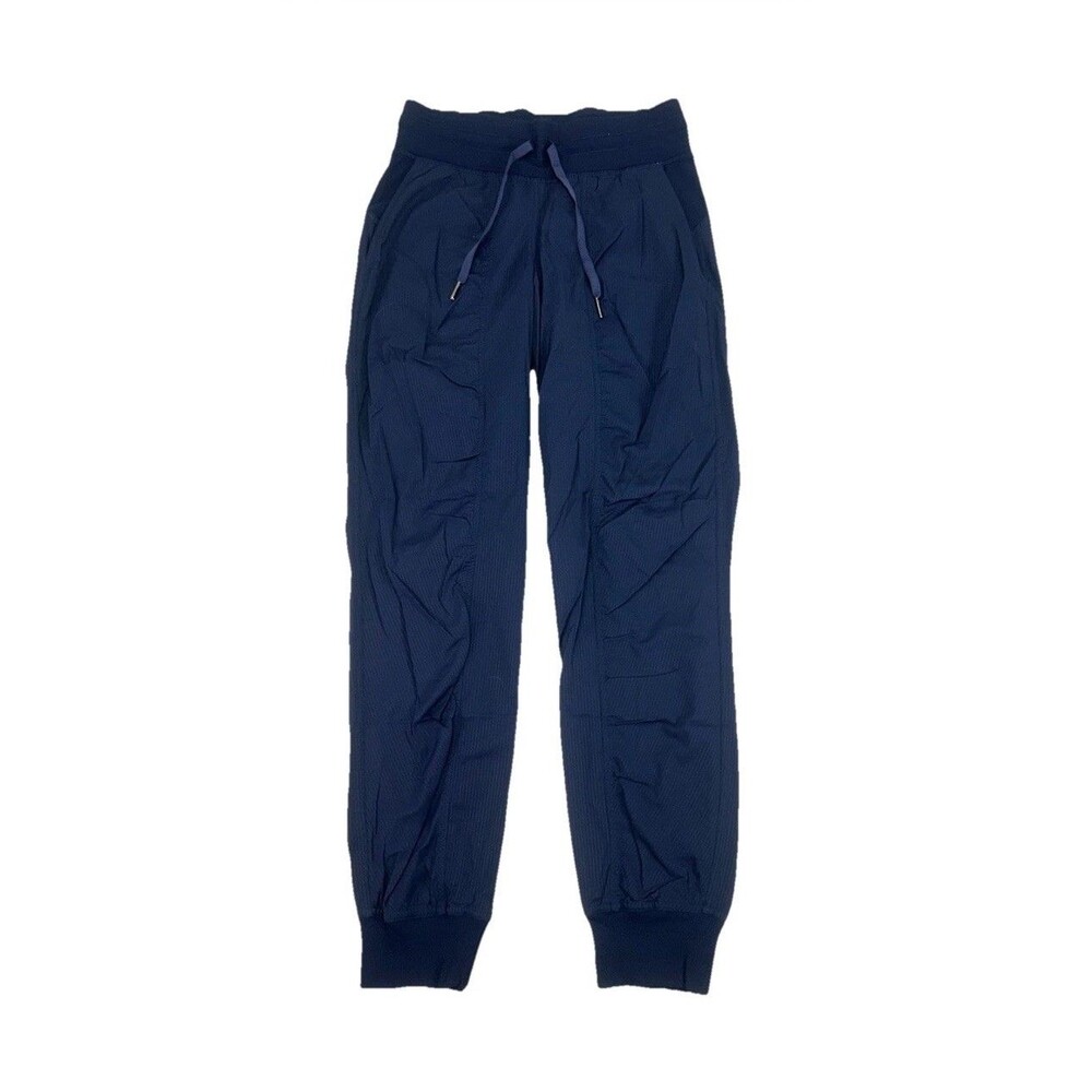 Lululemon Dance Studio Jogger 28” Pants Sz 4 True Navy Blue W5BPJS